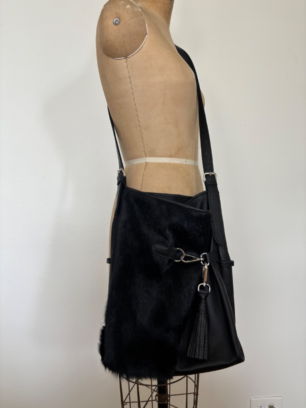 Classic Springbok (Antelope Fur/Hide) Shoulder/Crossbody Bag